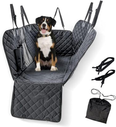 Автокрісло для собак Mobiclinic® Sammy: універсальний, антиковзкий, водонепроникний, з кишенями та регульованими ременями