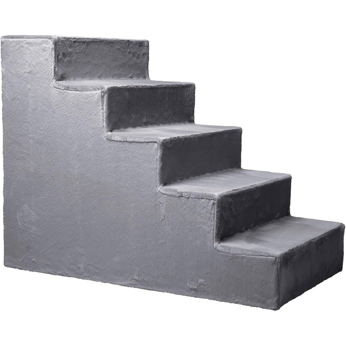 Сходи для собак Mg Design – надійні дерев'яні сходи для диванів та ліжок, зручні для суглобів, легкі та мобільні, для собак та котів (40x45x5 см, 71x40.5x56 см)