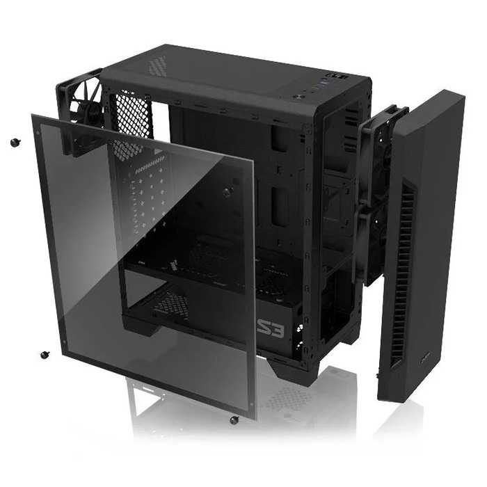 Корпус для комп'ютера Zalman S3 TG Midi Tower