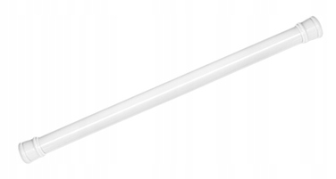 Розсувна штора для ванної Gold start 160-300 x 25 мм, чорна