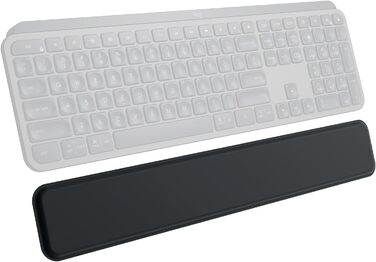 Підставка для зап'ястя Logitech MX Palm Rest Graphite - для клавіатур MX Keys, преміум-матеріал