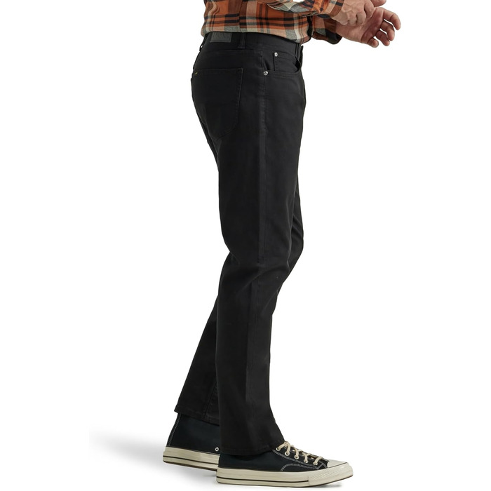 Чоловічі джинси Lee Extreme Motion Tapered Fit (34W/30L, Чорні) - Спортивні, еластичні