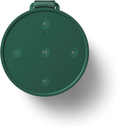 Bang & Olufsen Beosound Explore: Портативна Bluetooth колонка, водонепроникна IP67, зелений колір. Для подорожей, кемпінгу та дому. До 27 годин звучання, 360° звук