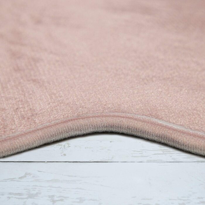 Дитячий килим Paco Home для хлопчика та дівчинки 160x230 см, 3D дизайн, пастельні кольори (Гори, Хмари, Зірки), рожевий