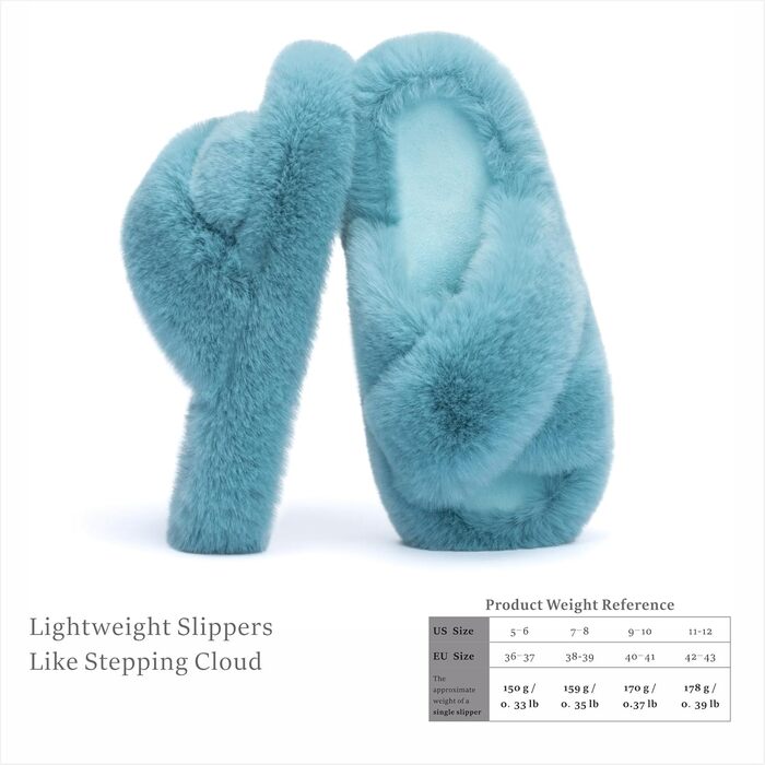 Жіночі домашні тапочки Chantomoo з піною пам'яті, м'які, з штучним хутром, зручні сліпони для дому та спальні, подарунок (42/43 EU, Зелений хрест)