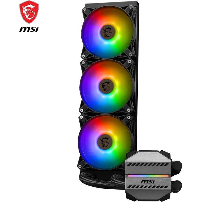 MSI MAG CoreLiquid R V2 - Система водяного охолодження CPU AIO 360, RGB, AMD & Intel