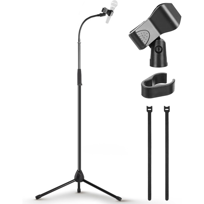 Мікрофонний стійка Pyle – універсальна, регульована (85-153 см)