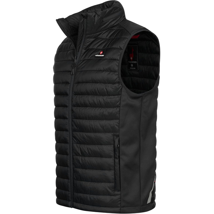 Чоловіча гірська жилетка Höhenhorn Dolden: гібридна, степкова, спортивна куртка XXL чорного кольору
