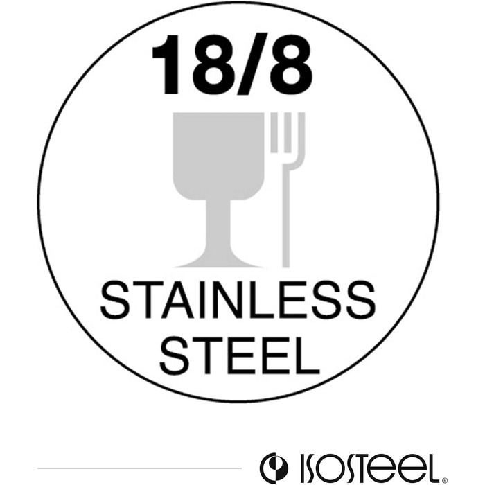 Охолоджувач пляшок Isosteel VA-9568 з нержавіючої сталі 18/8, подвійні стінки, матова поверхня