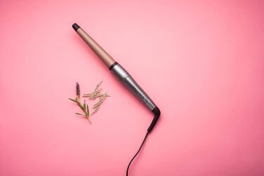 Стайлер для локонів Remington Keratin Protect [19-28 мм] з керамічним покриттям та маслом мигдалю, цифровий дисплей до 210°C, для створення природних локонів, спіральних локонів та пляжних хвиль, CI83V6