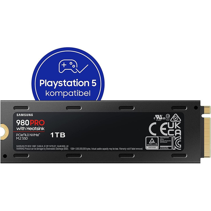 SSD Samsung 980 PRO 1TB NVMe M.2 PCIe 4.0 - для геймінгу та відеомонтажу