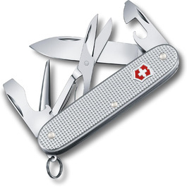Мультитул Victorinox Pioneer X - Швейцарський ніж, 9 функцій, сталь, срібний