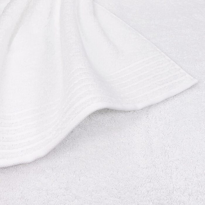 Möve Classic 4-Piece Towel Set - 2X 50x100cm + 2X 67x140cm, 100% Cotton, Snow