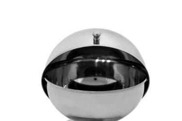 Relaxdays SWEETY Sugar Bowl made of Stainless Steel
