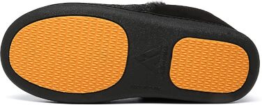 Тапочки халатні Mishansha Herren Winter з підкладкою Memory Foam, тепла зимова модель, розмір 39-48, колір: димний чорний