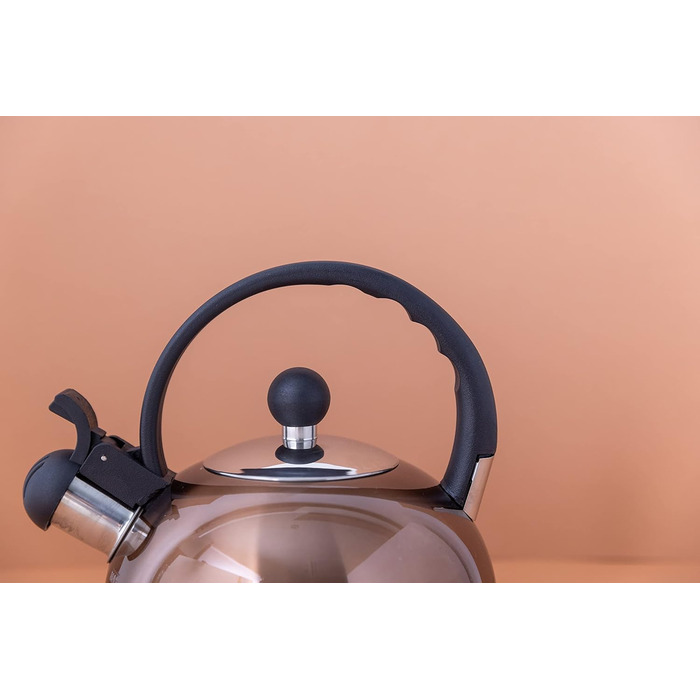Чайник La Cafetière з нержавіючої сталі, ефект міді, 1.3 л, коричневий