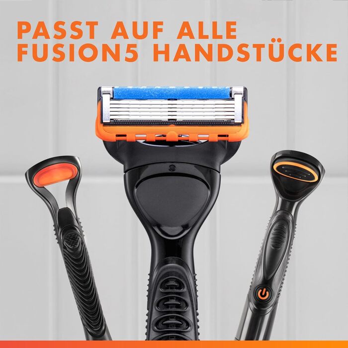 Бритва Gillette Fusion 5 Power для чоловіків, електрична станок для вологого гоління, метал, чорний