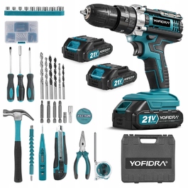 Акумуляторний шуруповерт ONEVAN 21V, sku007300_1