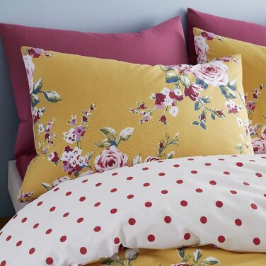 Комплект постільної білизни Catherine Lansfield Canterbury Floral Grey (Сірий) - Наволочка в комплекті, Single (Одинарний)