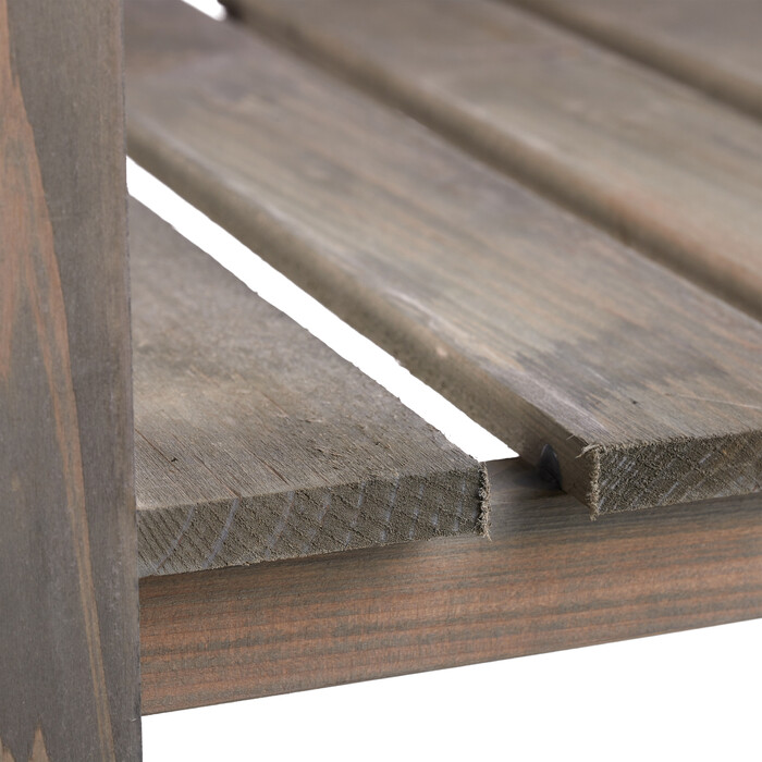Relaxdays Підняте ліжко Wood Grey
