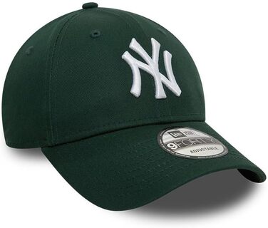 Кепка New Era New York Yankees MLB League Essential Зелено-Біла Регульована 9Forty - Оверсайз