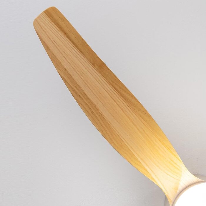 Стеляний вентилятор Cecotec EnergySilence Aero 5600 Classic Gold & LightWood: 40W DC-двигун, 3 лопаті, 6 швидкостей, діаметр 52 см, пульт ДК