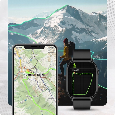 Жіночий смартгодинник JG Smart QX17 з GPS, сріблястий