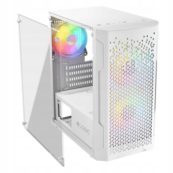 Корпус Logic Concept Aramis ARGB Mini Tower, білий