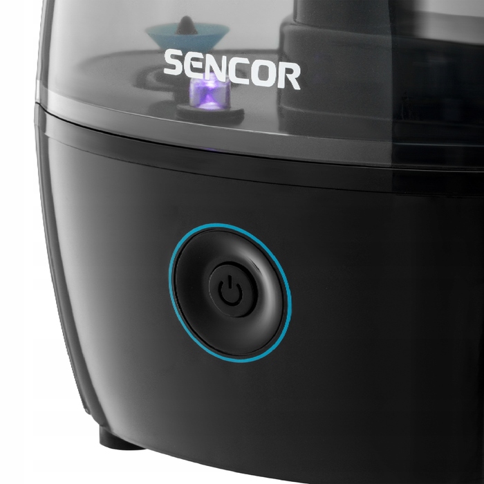 Зволожувач повітря Sencor SHF 902BK з нічником
