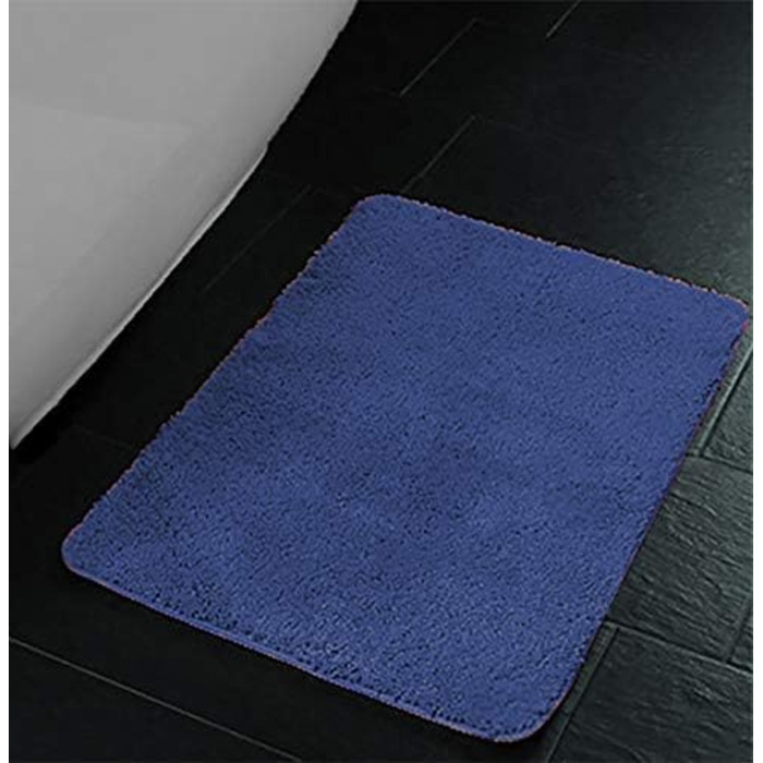 Brandsseller Bath Mat Set - 2 Piece Set (50x80cm & 45x50cm) - Green & Blue
