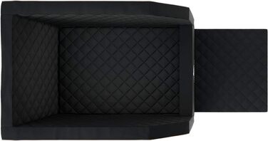 Захист для автосидіння собаки Knuffelwuff Auto KFZ, 55 x 45 x 35 см, чорний, розмір 3