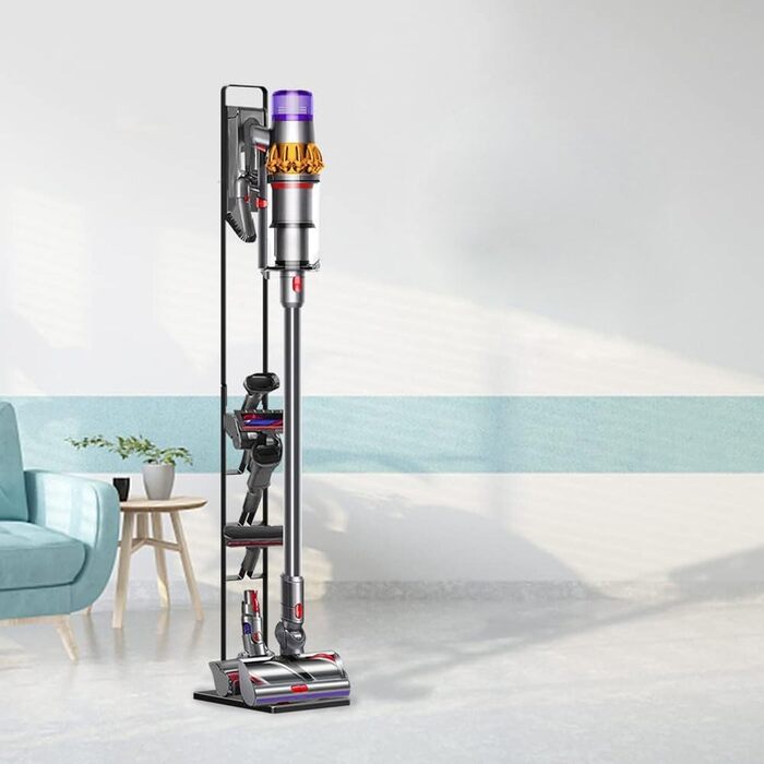 Підставка для пилососів Dyson Gen5 V15s, V15, V12 Slim, V11, V10, V8, V7, V6 - чорна