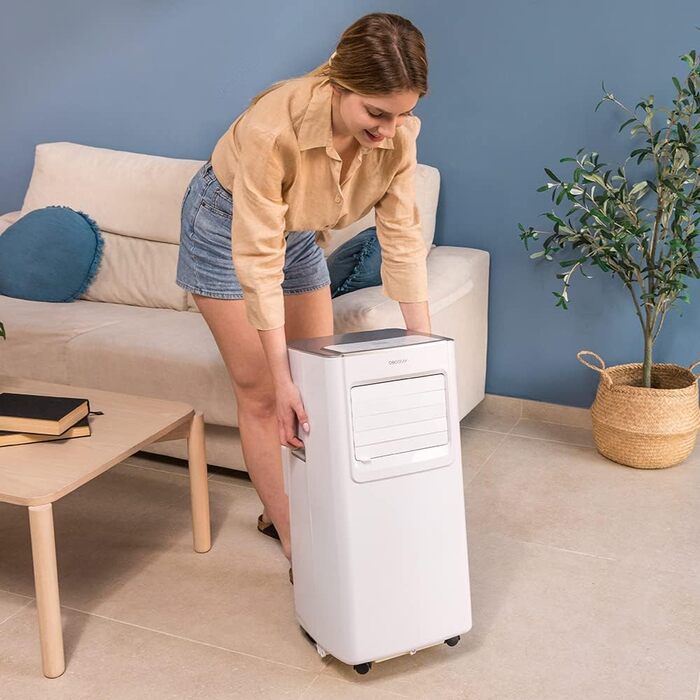 Cecotec Forceclima 7400 Touch: портативна кліматична установка з пультом та LED-дисплеєм, 7000 BTU, 4 режими, 2 швидкості, до 15 м2