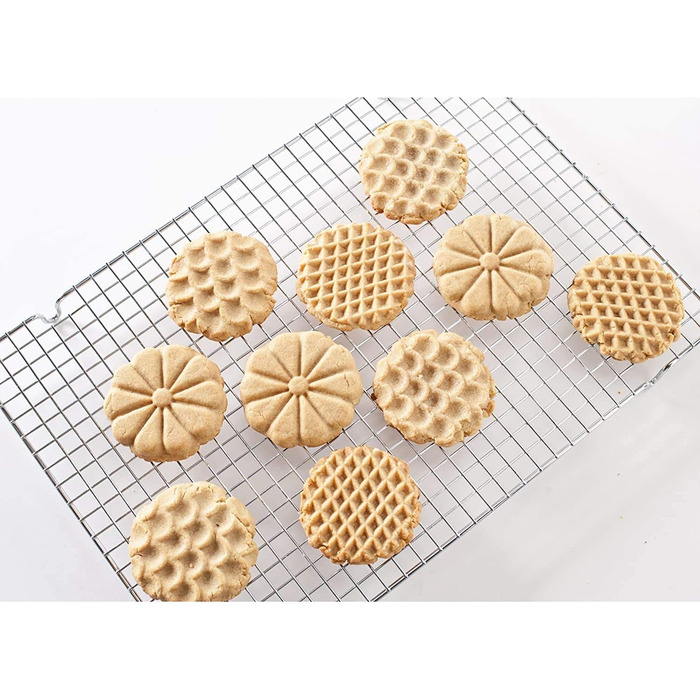 Nordic Ware Cookie Stamps with Wooden Handle 