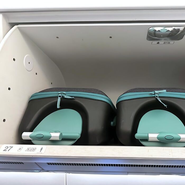 BÉABA Luggage Eazy: дитячий валіза-стілець 2-в-1, 22 л, блакитний, від 4 років