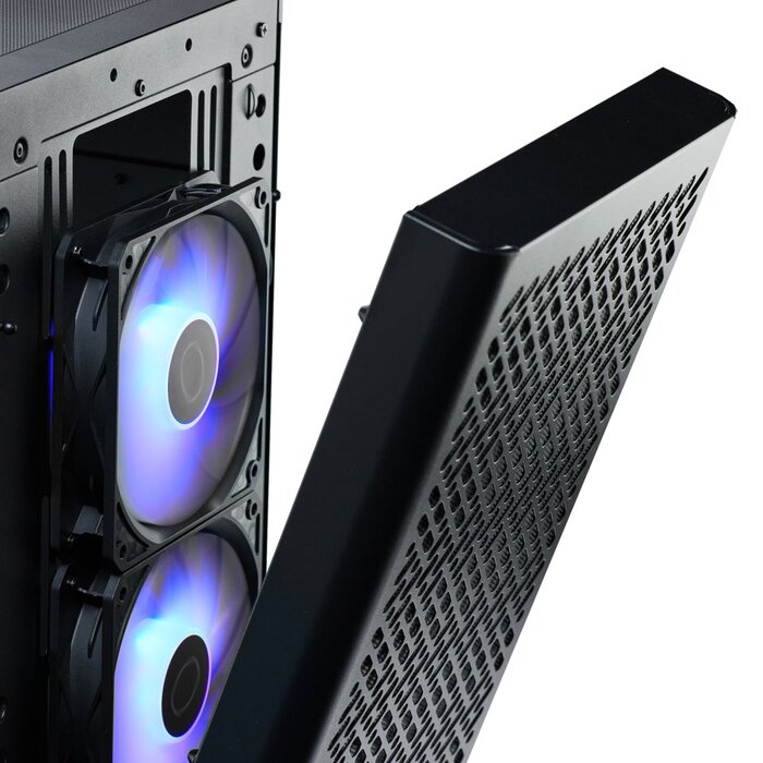 Корпус Cooler Master Elite 502 ARGB Midi Tower, чорний
