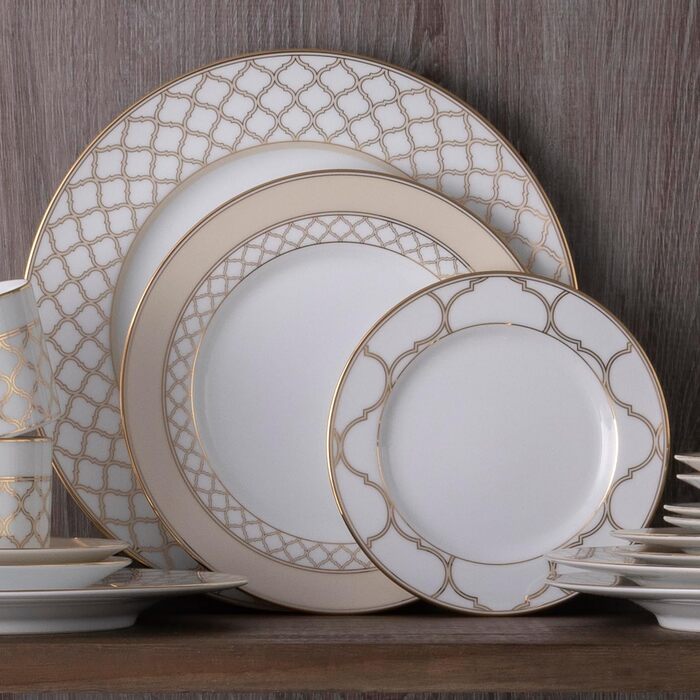 Посуд Noritake Eternal Palace Gold на 8 осіб, 40 предметів - золотий сервіз