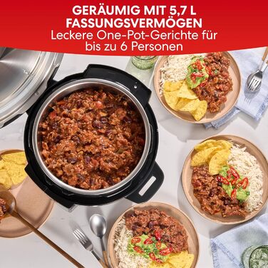 Instant Pot Plus 9-в-1: мультиварка, сковорода, рисоварка, йогуртниця, 5.7 л, нержавіюча сталь
