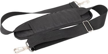 Сумка-переноска для собак та котів | Сумка на плече для тварин з гумкою та карабіном | до 15 кг | Матеріал: штучний замш (вельвет) | Розмір: L | Чорний колір (52 x 35 x 39 см)