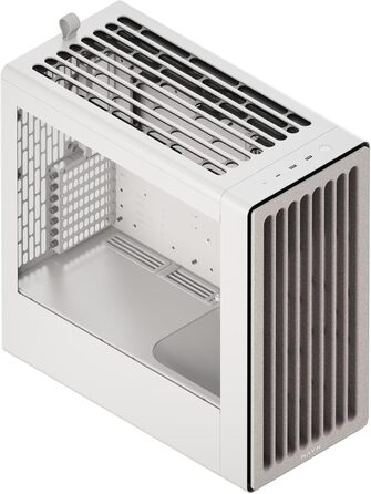 Корпус ПК HAVN Midi-Tower з 3 вентиляторами, Top Airflow, Tempered Glass (білий)