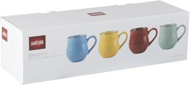 La Cafetière Brights Espresso Cups, Set of 4, 65 ml
