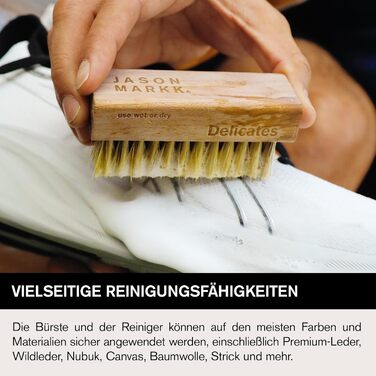 Jason Markk Shoe & Sneaker Care, Shoe Cleaner, cleans and cares for shoes