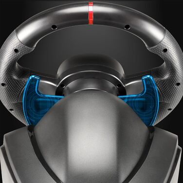 Superdrive SV650 Racing Wheel: Руль для гонок з педалями та перемиканням передач - сумісний з Xbox Series X/S, Switch, PS4, Xbox One, PC, PS3 (програмований)