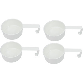 Cabilock Stainless Steel Measuring Spoon Set 4pc Kids Dishware Set Portable Scoops for Coffee