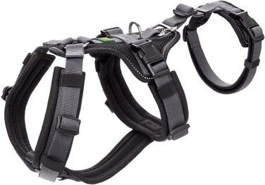 Нашийник захисний Maldon чорний/сірий, розмір M-L