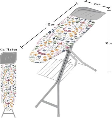 Прасувальна дошка TURBOVAPOR з пароутворенням