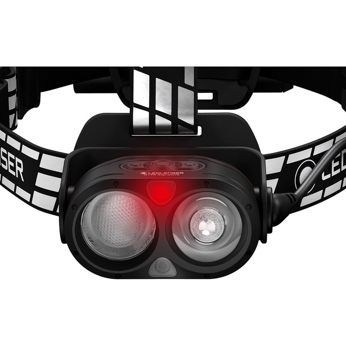 Лобовий ліхтар Ledlenser H19R Signature 4000 лм, LED, акумуляторний, червоне світло, IP67, Bluetooth, 330 м, USB-зарядка, кріплення на шолом, для MTB та outdoor