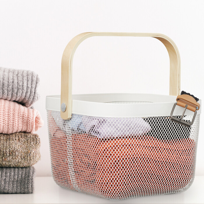 Storage Basket with Handle