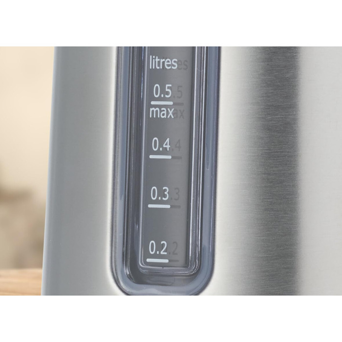 Електричний чайник Kenwood Mini 0WJKM07602, 0.5 л, нержавіюча сталь, срібний