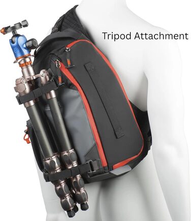 Сумка для фотообладнання MindShift Photo Cross 13 Carbon Grau (7.5 л, сіра)